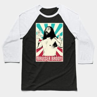 Vintage Retro Bruiser Brody Baseball T-Shirt